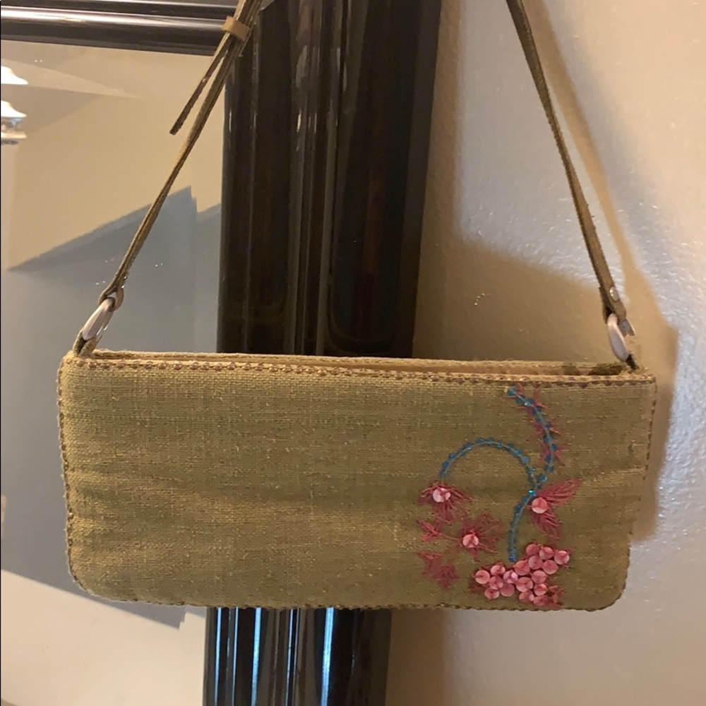 Mini Anthropology lite weightbeaded Chan Lu clutch